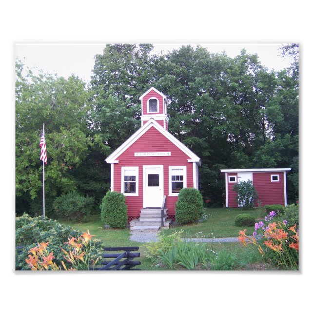 One Room School House 1 Photo Print (Front)