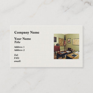 One Room Schoolhouse In New Jersey Business Card