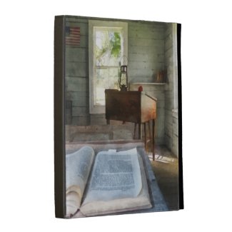 One Room Schoolhouse with Book iPad Case