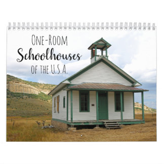 One Room Schoolhouses of the U.S.A. Calendar