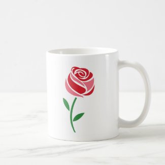 one rose Mug