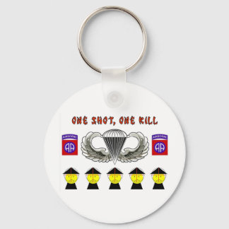 ONE SHOT, ONE KILL KEYCHAIN