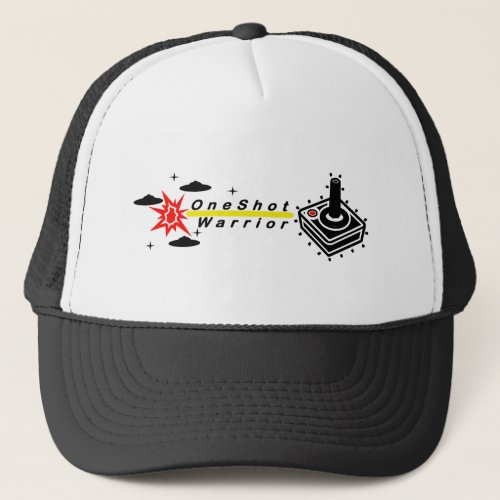 One Shot Warrior Joy Stick  C Trucker Hat