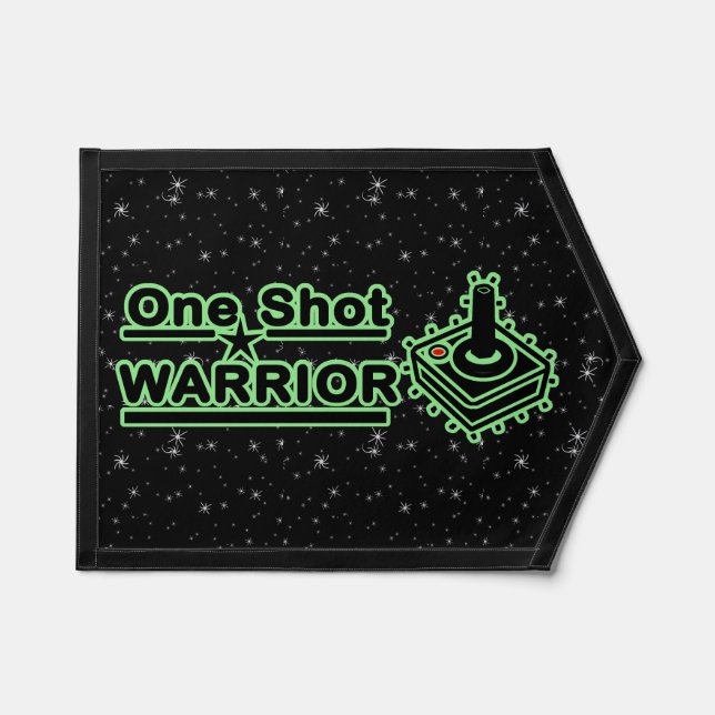 One Shot Warrior Pennant (Front)