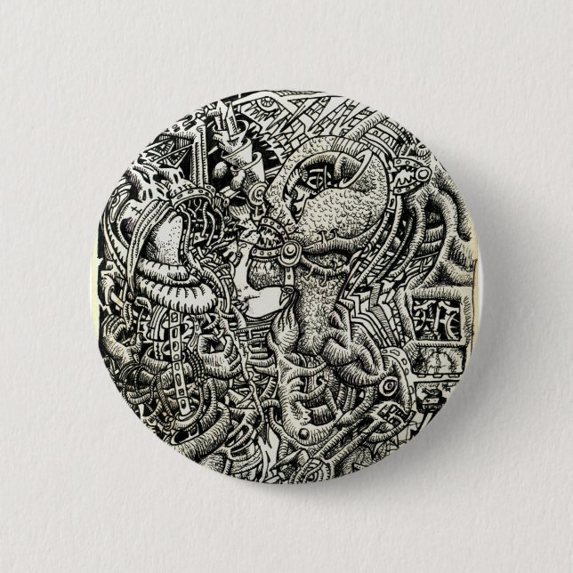 One-Sided Competition, by Brian Benson Button (Front)