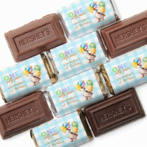 One Silly Goose 1st Birthday Boy Blue Candy Favor