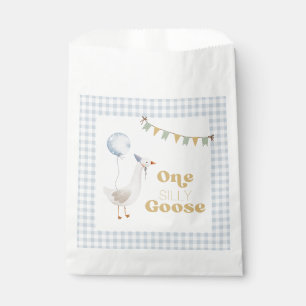 One Silly Goose 1st Birthday Favor Bag
