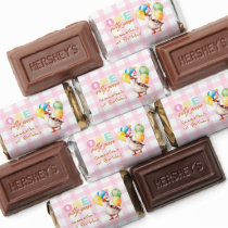 One Silly Goose 1st Birthday Girl Pink Candy Favor