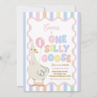 One Silly Goose 1st Birthday Party Spring Birthday
