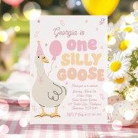 One Silly Goose 1st Birthday Party Spring Birthday