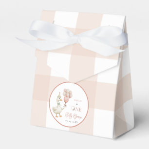 One Silly Goose Baby 1st Birthday Favor Boxes