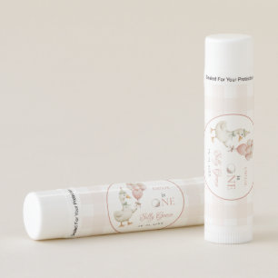 One Silly Goose Baby 1st Birthday Lip Balm