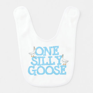 One Silly Goose Baby Bib
