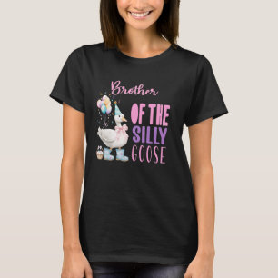 One Silly Goose Birthday Girl Farm 1st Party Sprin T-Shirt