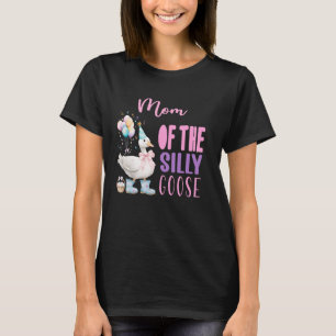 One Silly Goose Birthday Girl Farm 1st Party Sprin T-Shirt