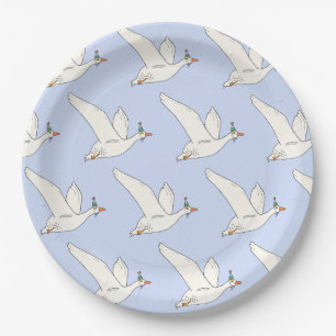 One Silly Goose Birthday Party Paper Plates