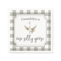 ONE Silly Goose Cute Kid's 1st Birthday Party