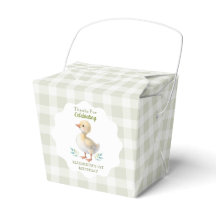 One Silly Goose Green Gingham Baby First Birthday