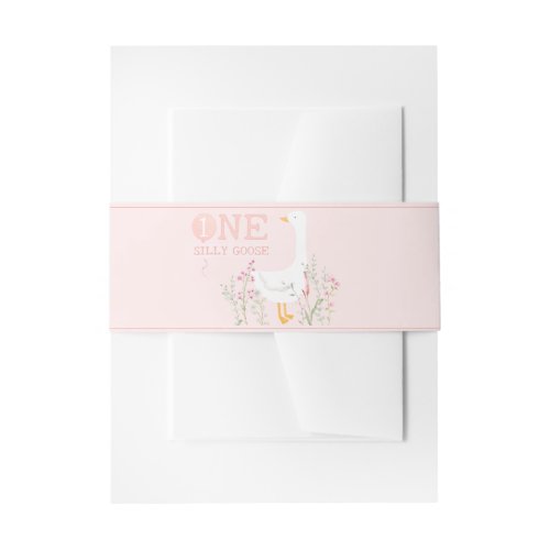 One Silly Goose Pink Girls 1st Birthday