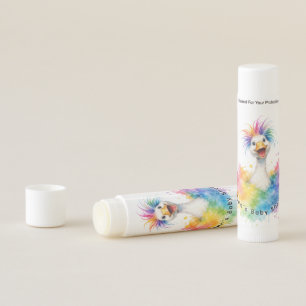 One Silly Goose Rainbow Baby Shower Favor Lip Balm
