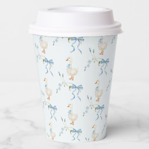 One Silly Little Goose Birthday Watercolor Paper Cups