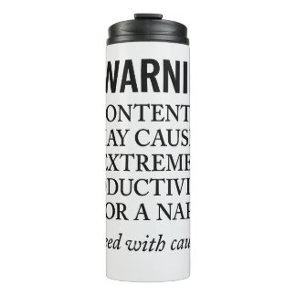 One Sip to Focus, One Sip to Daydream! Thermal Tumbler