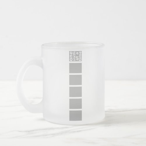 One Sixth At A Time _ for 16th scale collectors a Frosted Glass Coffee Mug