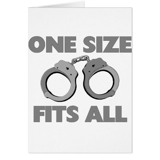 One size fits all cards (Front)