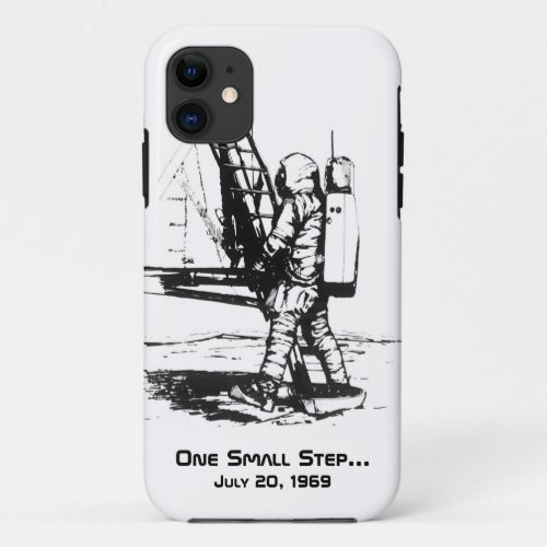 One Small Step Apollo 11 Moon Landing iPhone 11 Case