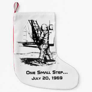 One Small Step Apollo 11 Moon Landing Christmas Stocking