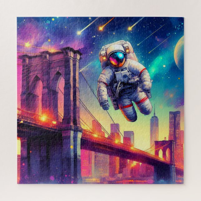 ONE SMALL STEP BROOKLYN JIGSAW PUZZLE (Vertical)