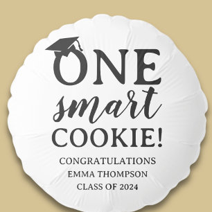 One Smart Cookie Class Of 2024 Graduation Balloon