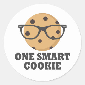 One Smart Cookie Classic Round Sticker