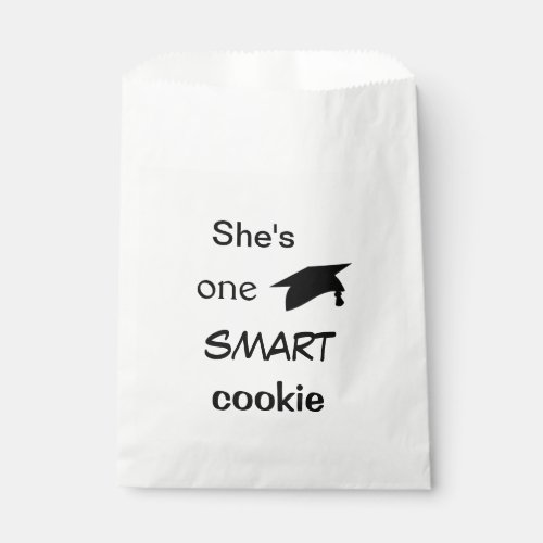 One Smart Cookie Favor Bag