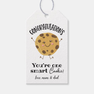 One smart cookie gift tags