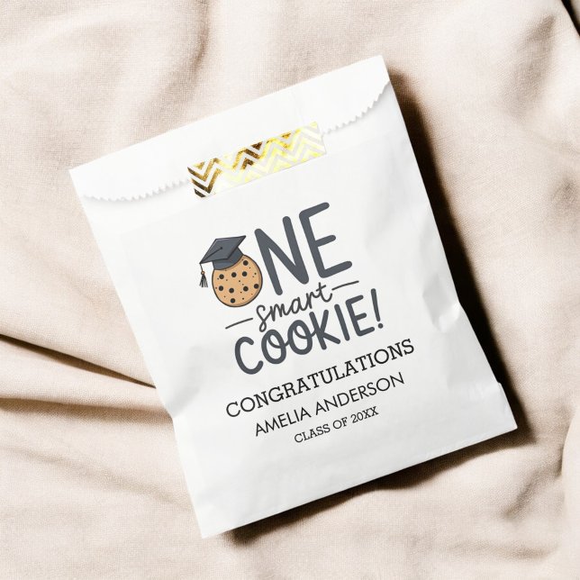 One Smart Cookie Graduation Class of Favor Bag (Creator Uploaded)