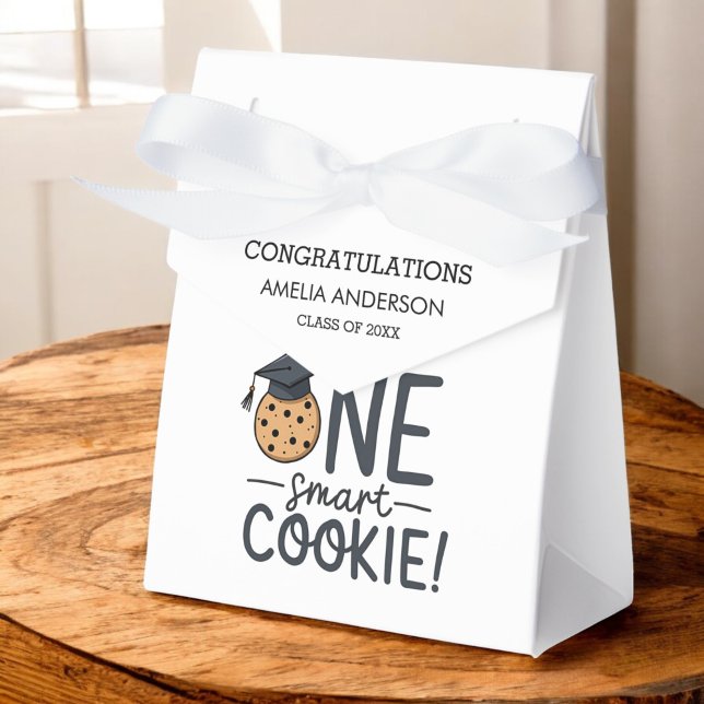 One Smart Cookie Graduation Class of Favor Boxes (Creator Uploaded)