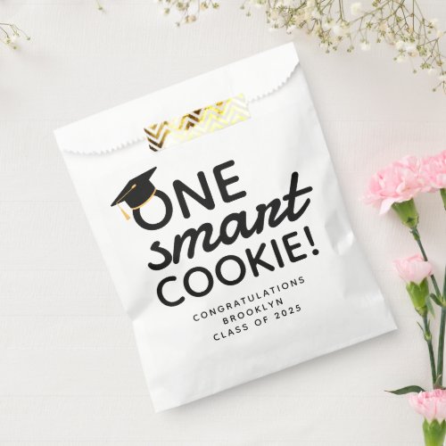 One Smart Cookie Graduation Favor Bag