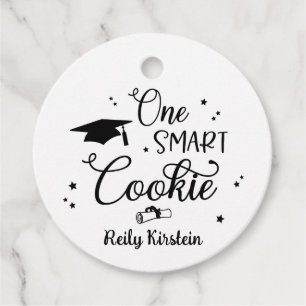 One Smart Cookie Graduation Favor Tag