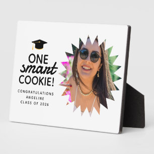 One Smart Cookie Graduation Party Celebration Plaque