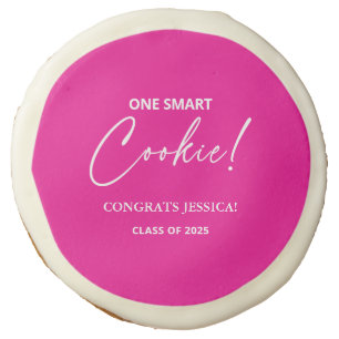 One smart Cookie Graduation party favors cookies
