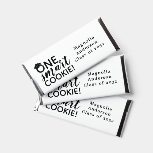 One Smart Cookie Graduation Party  Hershey Bar Favors