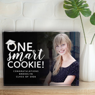 One Smart Cookie Graduation Photo Block