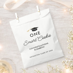 One Smart Cookie High School Graduation Favor Bag
