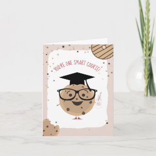 One Smart Cookie & Milk Kids Classroom Valentine Card