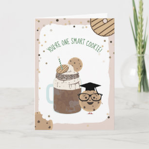 One Smart Cookie & Milkshake Classroom Valentine Card