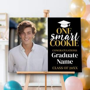 One Smart Cookie - Modern Graduation 1 Photo Foam Board