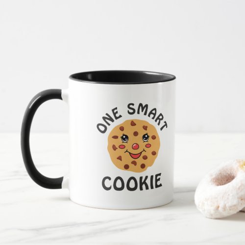 One smart cookie mug