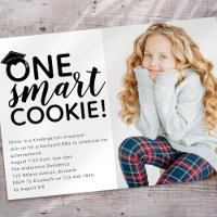 One Smart Cookie Photo Kindergarten Graduate