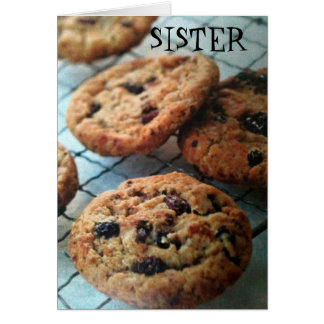 ONE SMART COOKIE SISTER-BIRTHDAY CARD